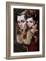 Meat Pies-Leslie Ditto-Framed Art Print