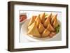 Meat Samosa-highviews-Framed Photographic Print