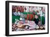 Meat Stall in Market in Spain-Felipe Rodriguez-Framed Photographic Print