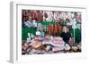 Meat Stall in Market in Spain-Felipe Rodriguez-Framed Photographic Print