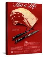 Meat, USA, 1940-null-Stretched Canvas