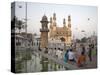 Mecca Masjid Mosque, Hyderabad, Andhra Pradesh State, India-Marco Cristofori-Stretched Canvas