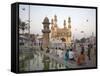 Mecca Masjid Mosque, Hyderabad, Andhra Pradesh State, India-Marco Cristofori-Framed Stretched Canvas