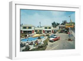 Mecca Motel-null-Framed Art Print