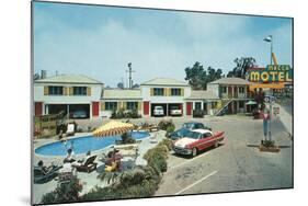 Mecca Motel-null-Mounted Art Print