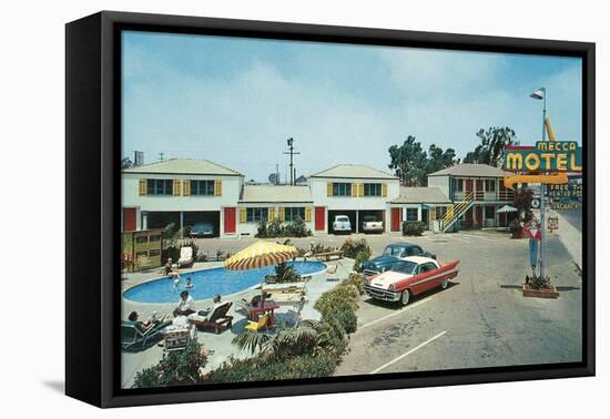 Mecca Motel-null-Framed Stretched Canvas