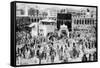 Mecca's Great Mosque, Mecca, Saudi Arabia, 1922-null-Framed Stretched Canvas