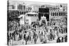 Mecca's Great Mosque, Mecca, Saudi Arabia, 1922-null-Stretched Canvas