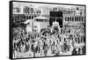 Mecca's Great Mosque, Mecca, Saudi Arabia, 1922-null-Framed Stretched Canvas