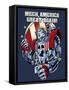 Mecha Trump Amazon-FlyLand Designs-Framed Stretched Canvas