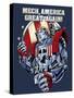 Mecha Trump Amazon-FlyLand Designs-Stretched Canvas