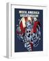 Mecha Trump Amazon-FlyLand Designs-Framed Giclee Print