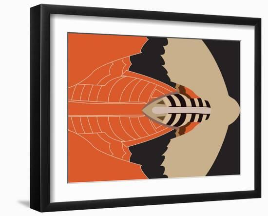 Mechanical Bat-Belen Mena-Framed Giclee Print