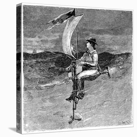 Mechanical Buoy, 19th Century-Science Photo Library-Stretched Canvas