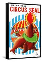 Mechanical Circus Seal-null-Framed Stretched Canvas