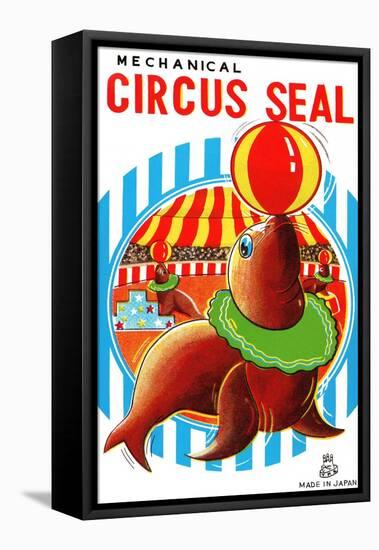 Mechanical Circus Seal-null-Framed Stretched Canvas