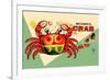 Mechanical Crab-null-Framed Premium Giclee Print