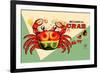 Mechanical Crab-null-Framed Premium Giclee Print