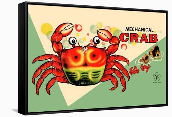 Mechanical Crab-null-Framed Stretched Canvas