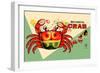 Mechanical Crab-null-Framed Art Print