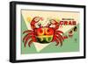 Mechanical Crab-null-Framed Premium Giclee Print