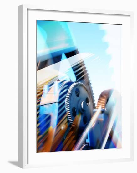 Mechanical Gears-PASIEKA-Framed Photographic Print