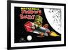 Mechanical Jumping Rocket-null-Framed Art Print