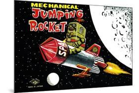 Mechanical Jumping Rocket-null-Mounted Premium Giclee Print