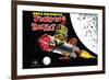 Mechanical Jumping Rocket-null-Framed Art Print