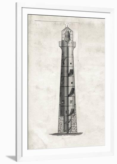 Mechanical Lighthouse I-Chris Dunker-Framed Giclee Print