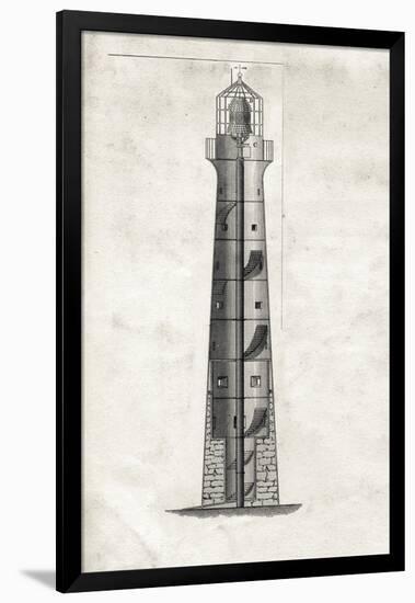 Mechanical Lighthouse I-Chris Dunker-Framed Giclee Print