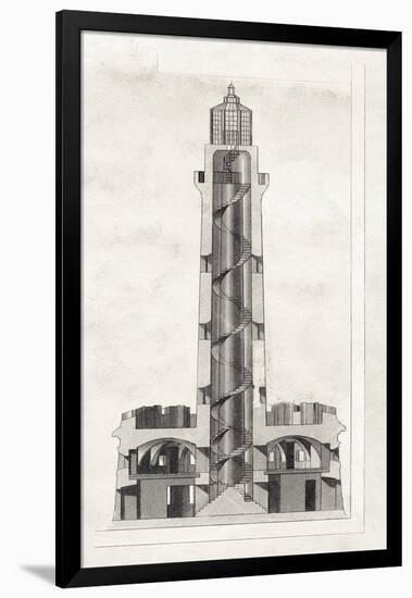 Mechanical Lighthouse III-Chris Dunker-Framed Giclee Print