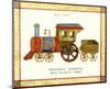 Mechanical Locomotive-Isabelle De Bercy-Mounted Art Print