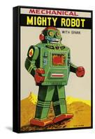 Mechanical Mighty Robot-null-Framed Stretched Canvas