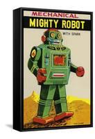 Mechanical Mighty Robot-null-Framed Stretched Canvas