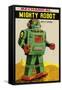 Mechanical Mighty Robot-null-Framed Stretched Canvas