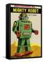 Mechanical Mighty Robot-null-Framed Stretched Canvas