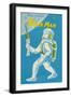 Mechanical Space Man-null-Framed Art Print