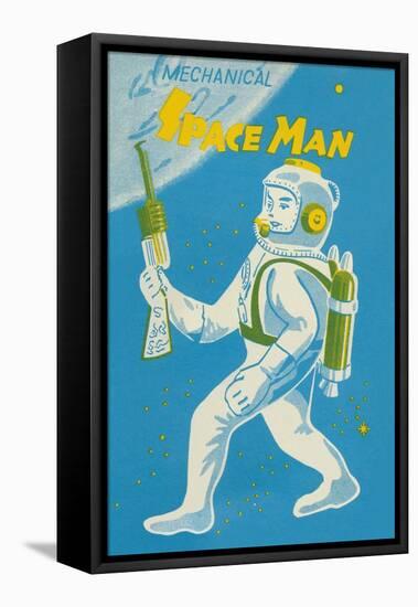 Mechanical Space Man-null-Framed Stretched Canvas