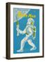 Mechanical Space Man-null-Framed Art Print