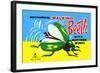 Mechanical Walking Beetle-null-Framed Art Print