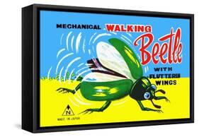 Mechanical Walking Beetle-null-Framed Stretched Canvas