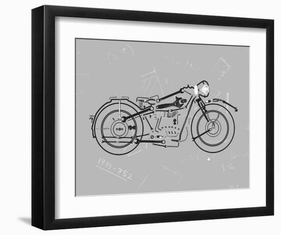 Mechanics I-Justin Lloyd-Framed Art Print