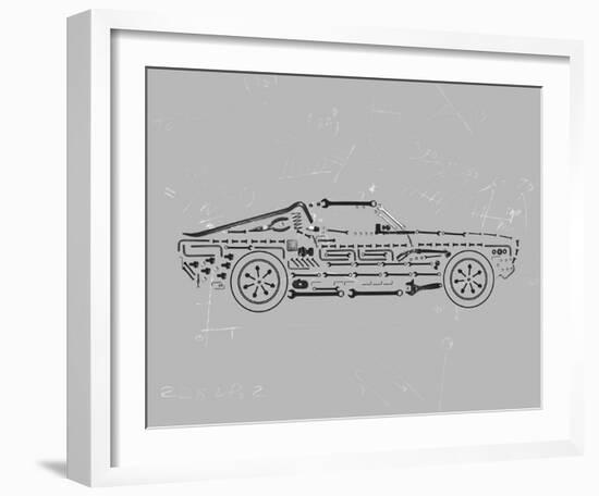 Mechanics II-Justin Lloyd-Framed Giclee Print