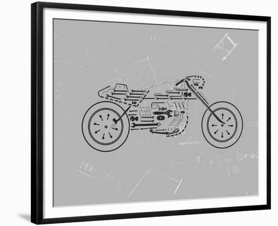 Mechanics III-Justin Lloyd-Framed Giclee Print