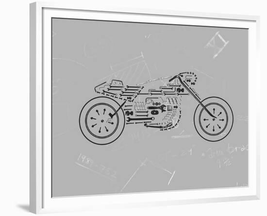 Mechanics III-Justin Lloyd-Framed Giclee Print