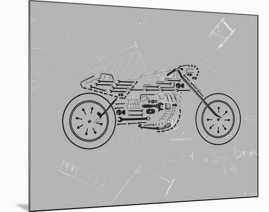 Mechanics III-Justin Lloyd-Mounted Giclee Print