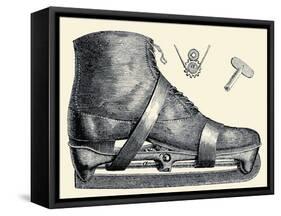 Mechanics of the Ice Skate-null-Framed Stretched Canvas