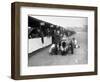 Mechanics working on the MG of Doreen Evans, JCC International Trophy, Brooklands, 1936-Bill Brunell-Framed Photographic Print