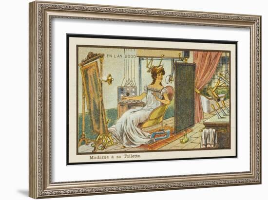 Mechanised Toilette-Jean Marc Cote-Framed Art Print